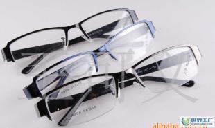 現代暴龍眼鏡架 金屬半框設計，特價供應中